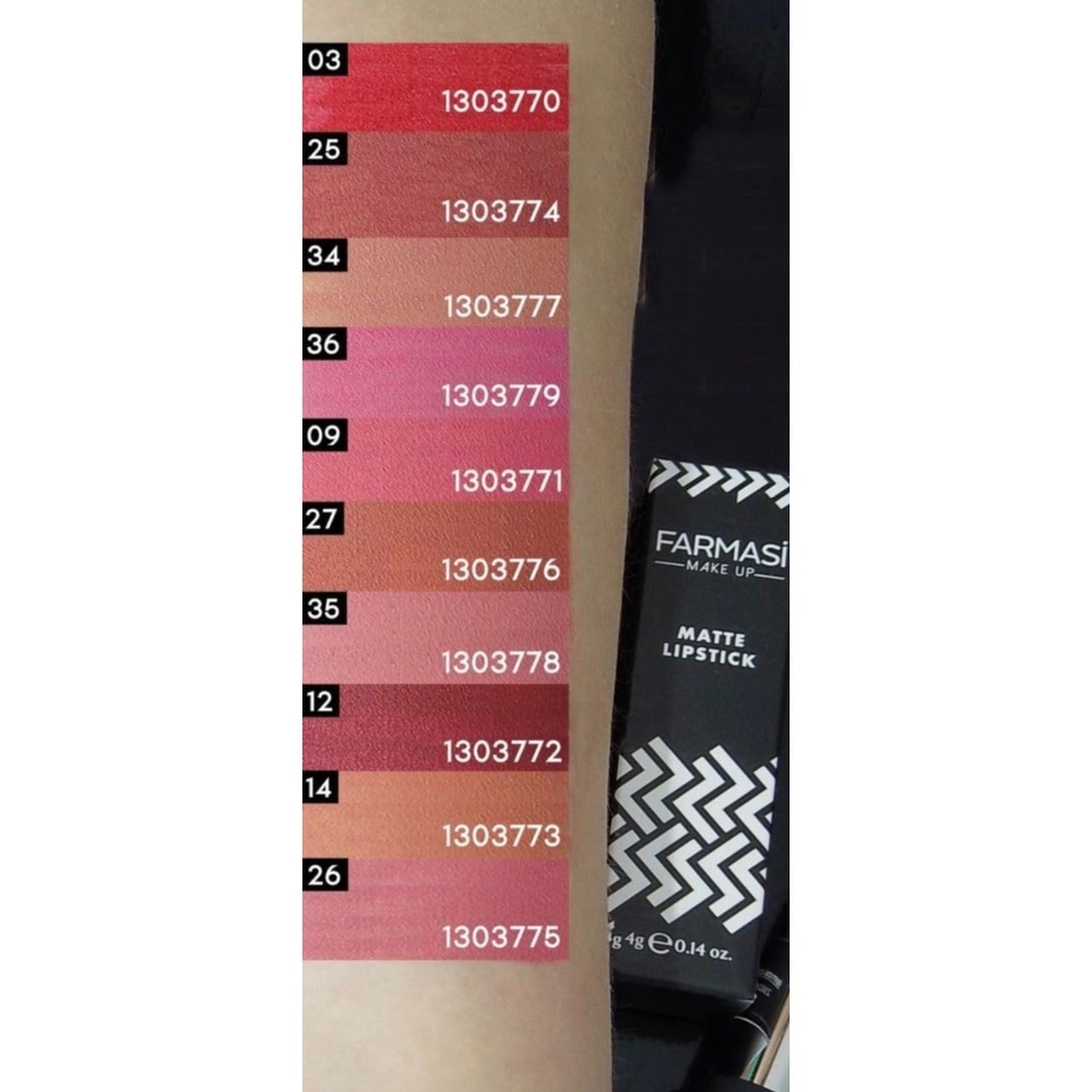 Farmasi Matte Lipstick - 36 Candy Shot Longlasting, Moisturizing Pink New W/ Box - Picture 2 of 3